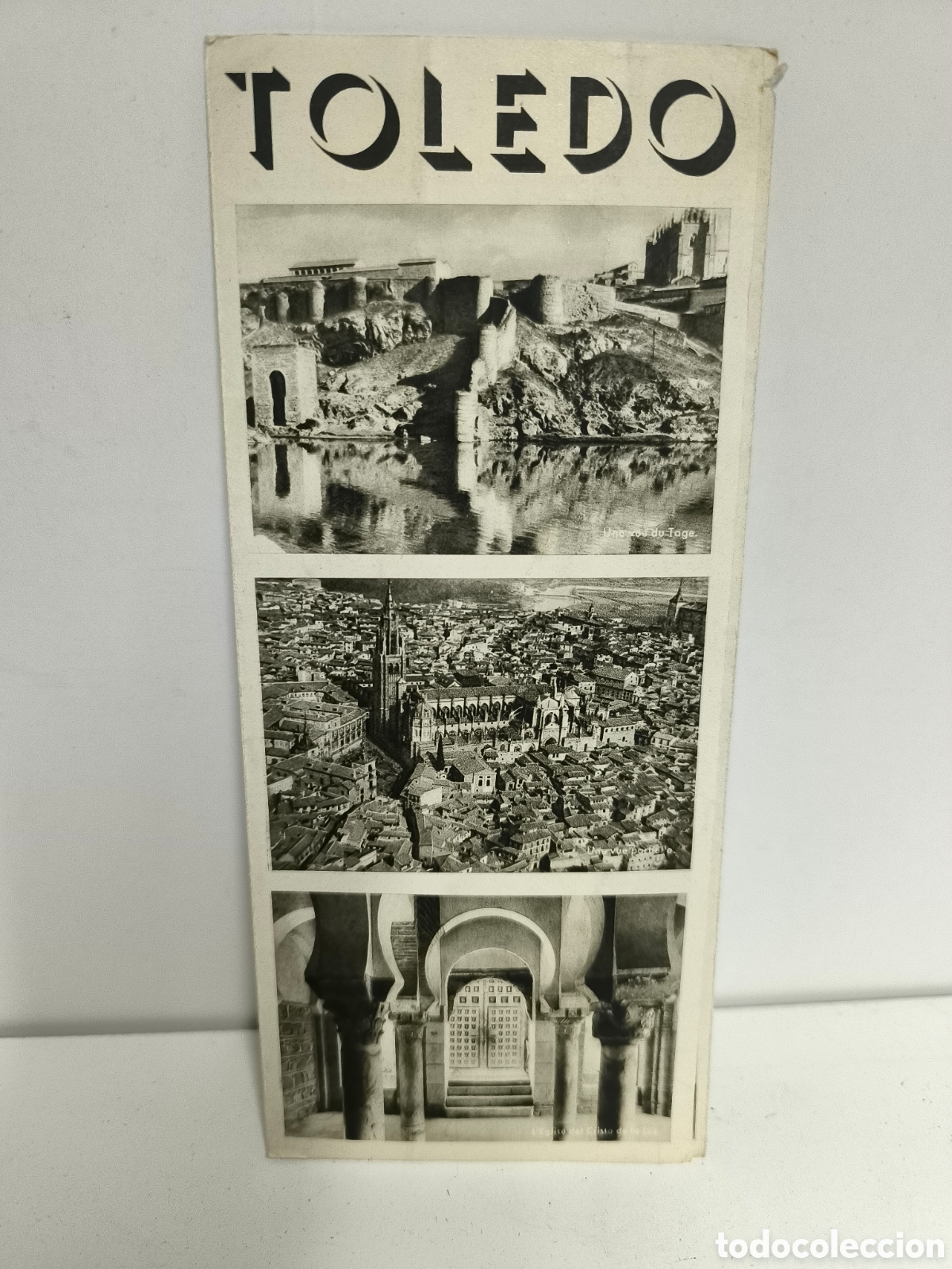 Travel Brochures: Folleto tur&iacute;stico Toledo a&ntilde;os 50