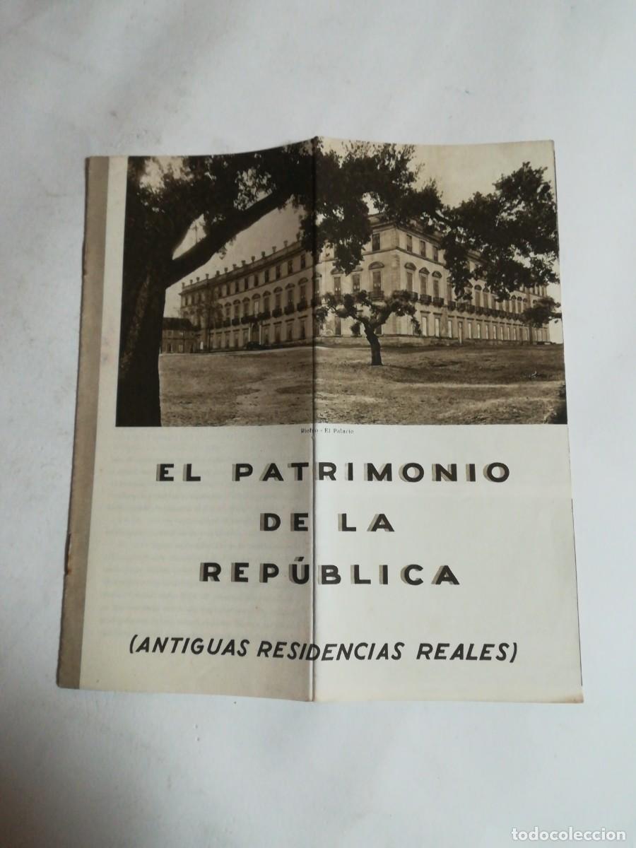 Travel Brochures: El Patrimonio de la Rep&uacute;blica, Patronato Nacional del Turismo