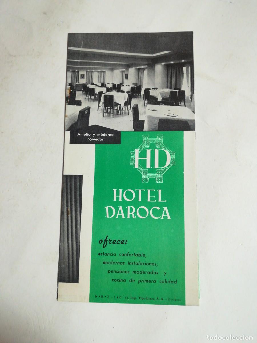 Travel Brochures: Hotel Daroca, Imp. Tipo-L&iacute;nea