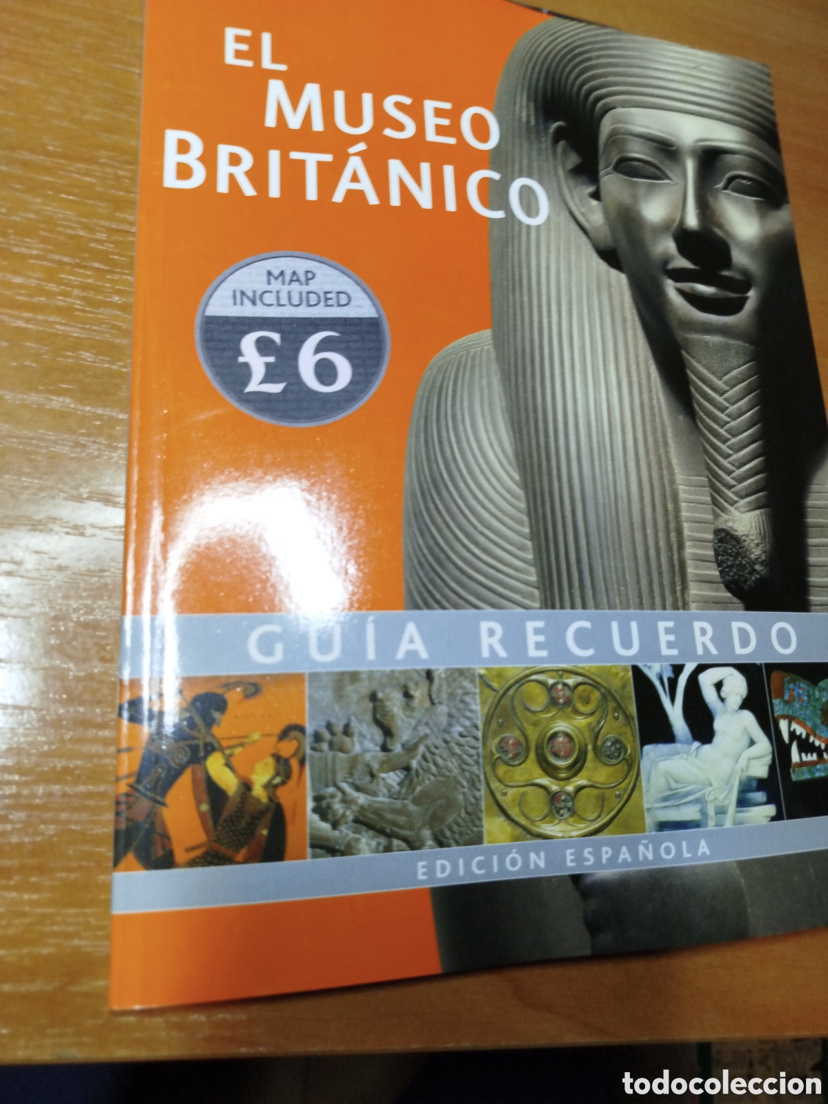 Travel Brochures: El museo Brit&aacute;nico gu&iacute;a recuerdo edici&oacute;n espa&ntilde;ola. Con dos folletos m&aacute;s