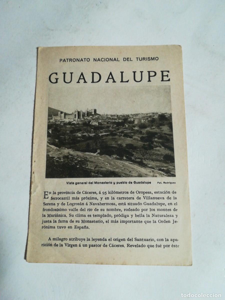 Travel Brochures: Guadalupe, Patronato Nacional del Turismo