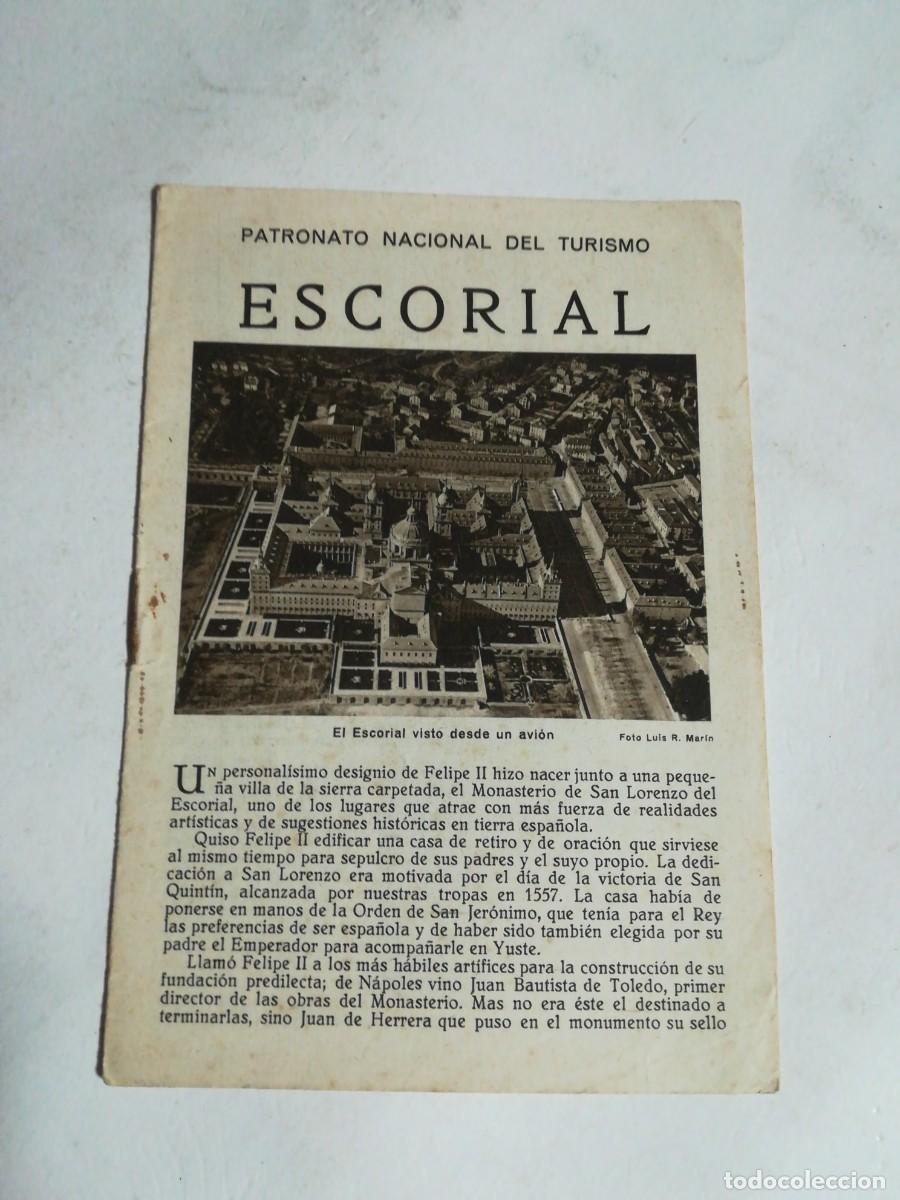 Travel Brochures: Escorial, Patronato Nacional del Turismo