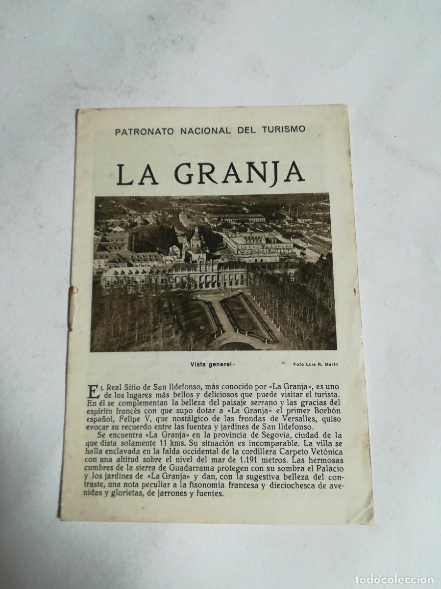 Travel Brochures: La Granja, Patronato Nacional del Turismo