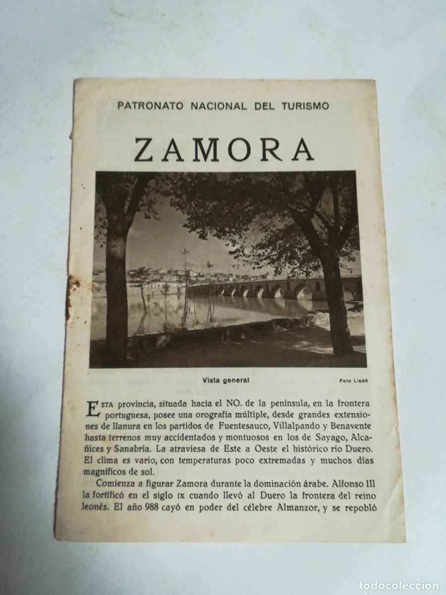 Travel Brochures: Zamora, Patronato Nacional del Turismo