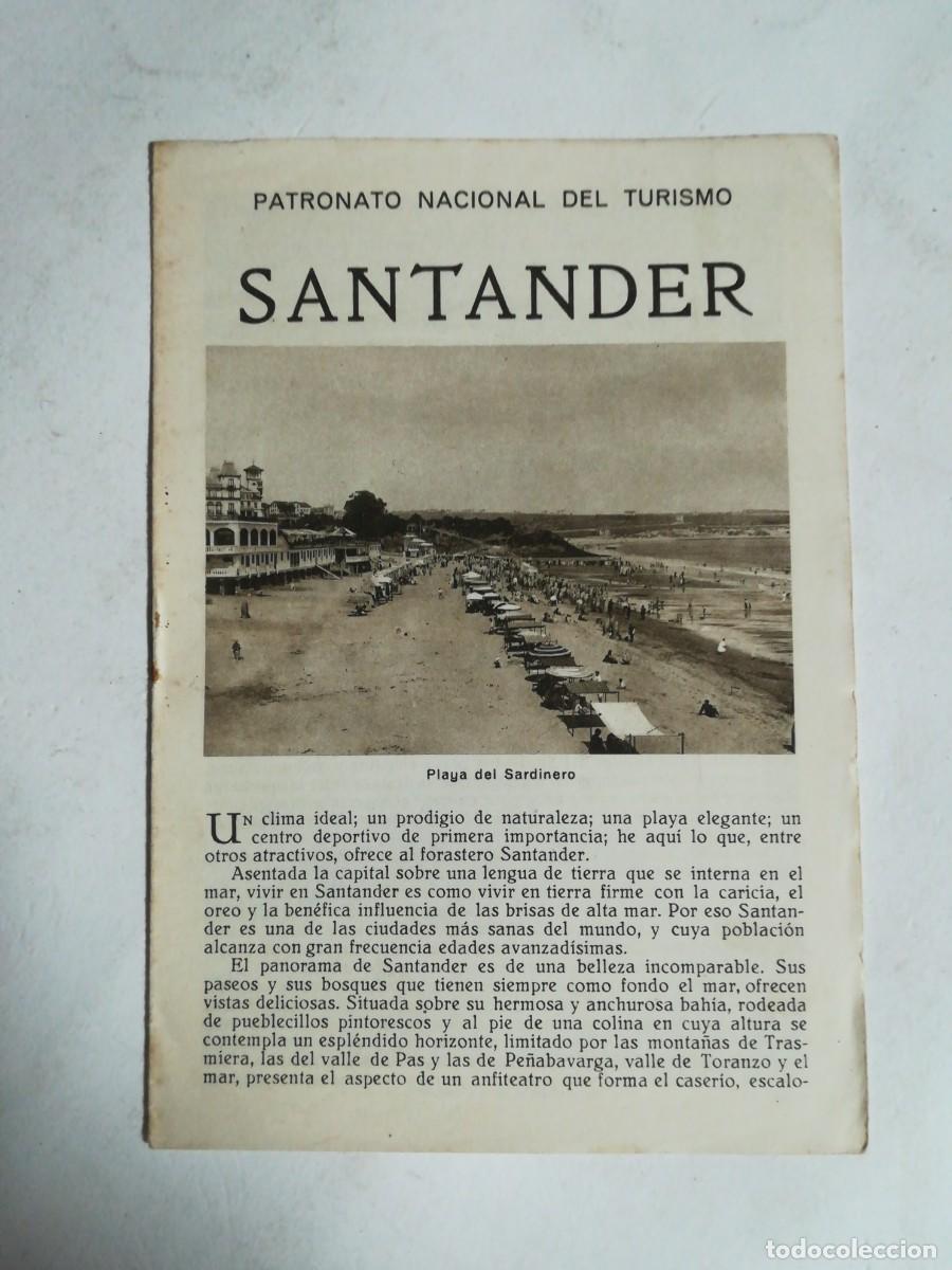 Travel Brochures: Santander, Patronato Nacional del Turismo
