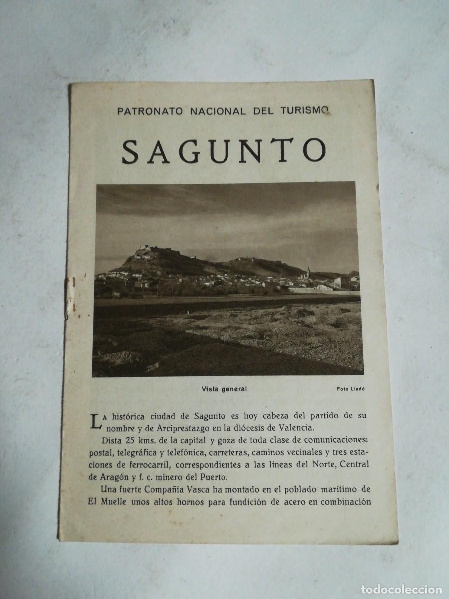 Travel Brochures: Sagunto, Patronato Nacional del Turismo
