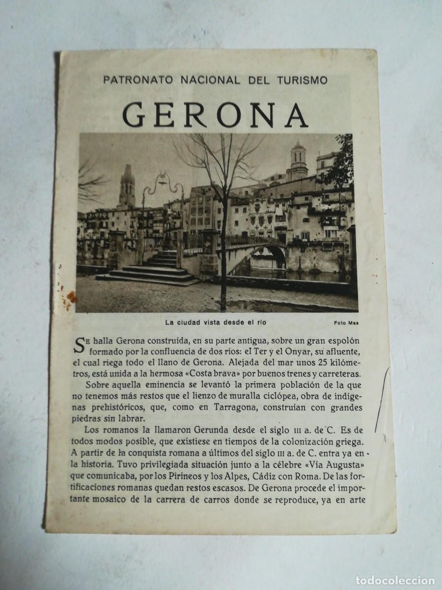 Travel Brochures: Gerona, Patronato Nacional del Turismo