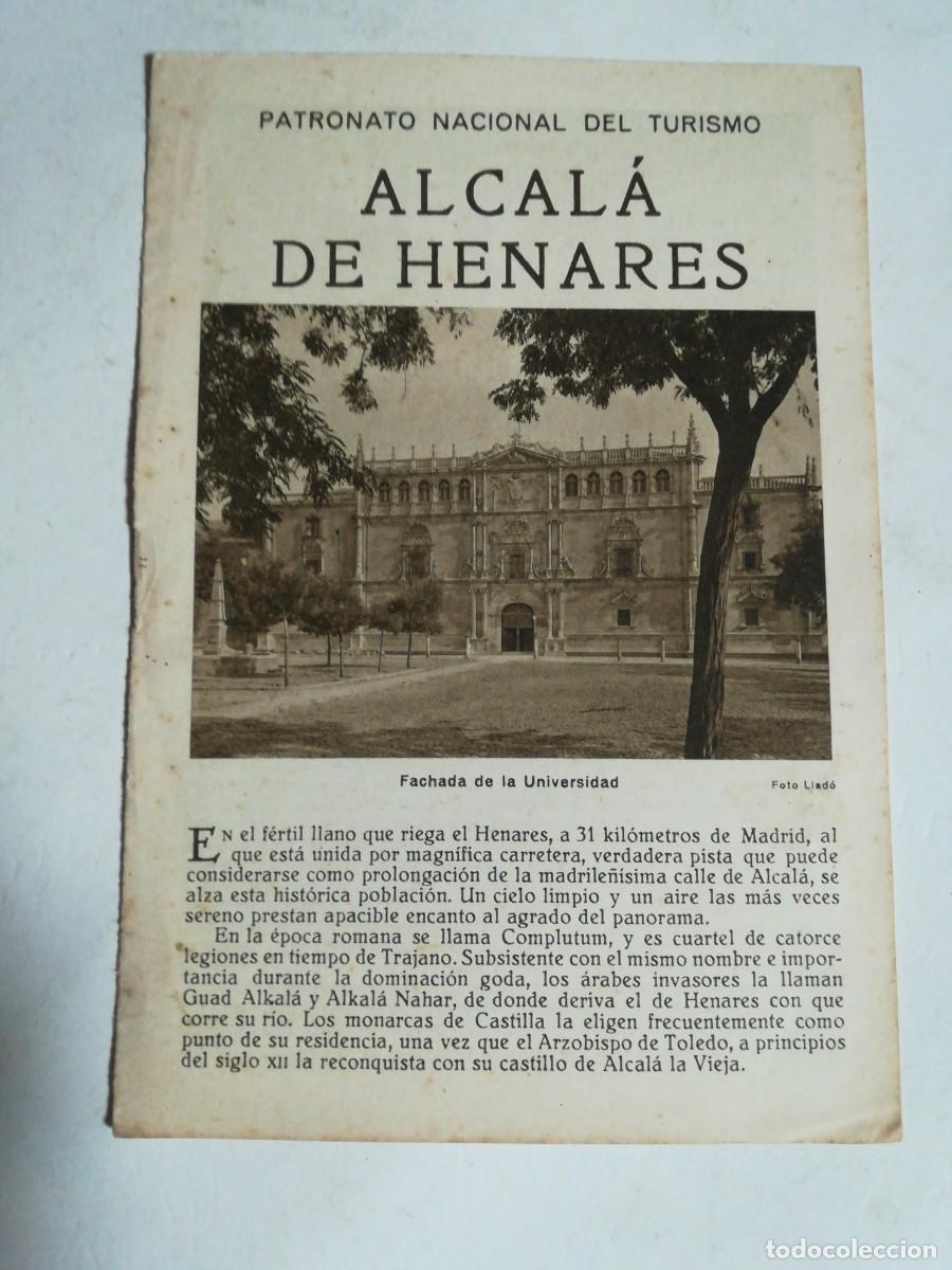 Travel Brochures: Alcal&aacute; de Henares, Patronato Nacional del Turismo