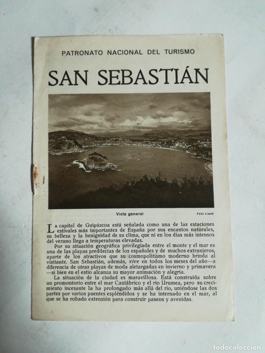 Travel Brochures: San Sebasti&aacute;n, Patronato Nacional del Turismo