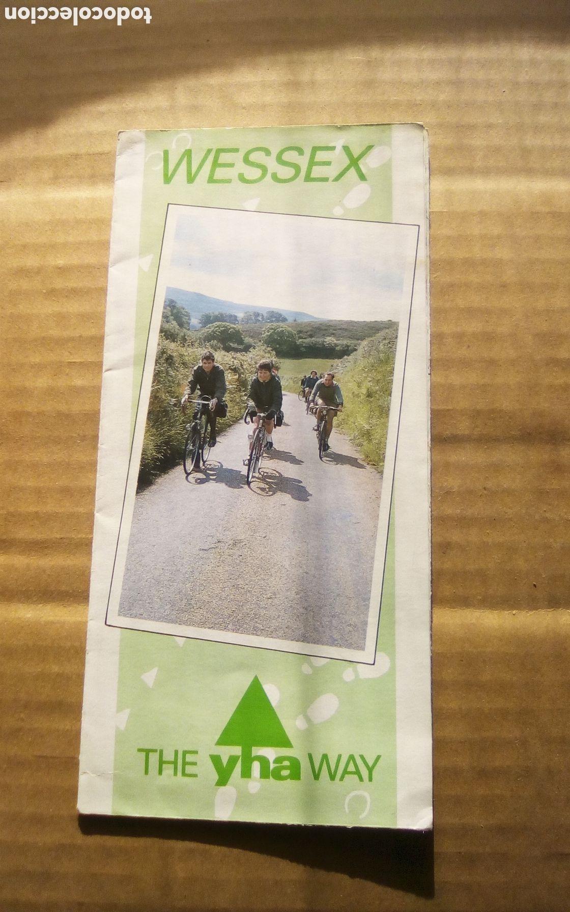 Travel Brochures: Folleto tur&iacute;stico. Wessex. Discover. The yha way. England. 1988.