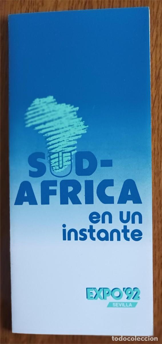 Travel Brochures: Sevilla. Expo'92, Folleto Sud-Africa