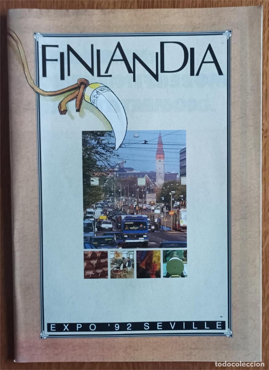 Folhetos de turismo: Sevilla. Expo'92, Revista Pabell&oacute;n de Finlandia