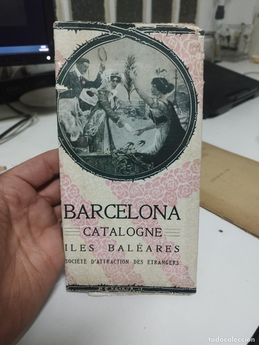 Folhetos de turismo: Barcelona Catalogne Iles Baleares Soci&eacute;t&eacute; d'attraction des estrangers Turismo. Illes Balears