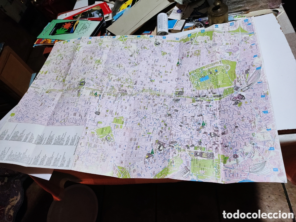 Folhetos de turismo: Folleto tur&iacute;stico Madrid