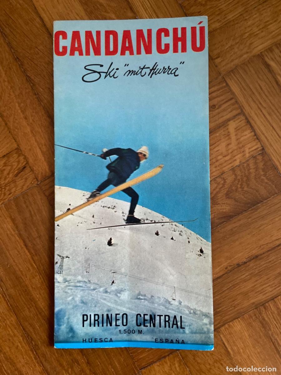 Folletos de turismo: Folleto publicitario Sky Pirineos Candanchu