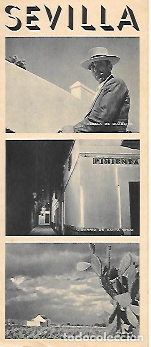 Travel Brochures: FOLLETO TURISTICO DE SEVILLA. TRIPTICO. A-FOTUR-1232