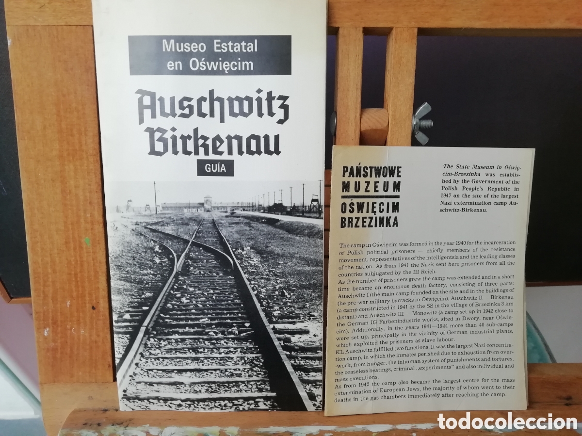 Tourismusbrosch&uuml;ren: Gu&iacute;a en espa&ntilde;ol del Museo de Auschwitz de 1994
