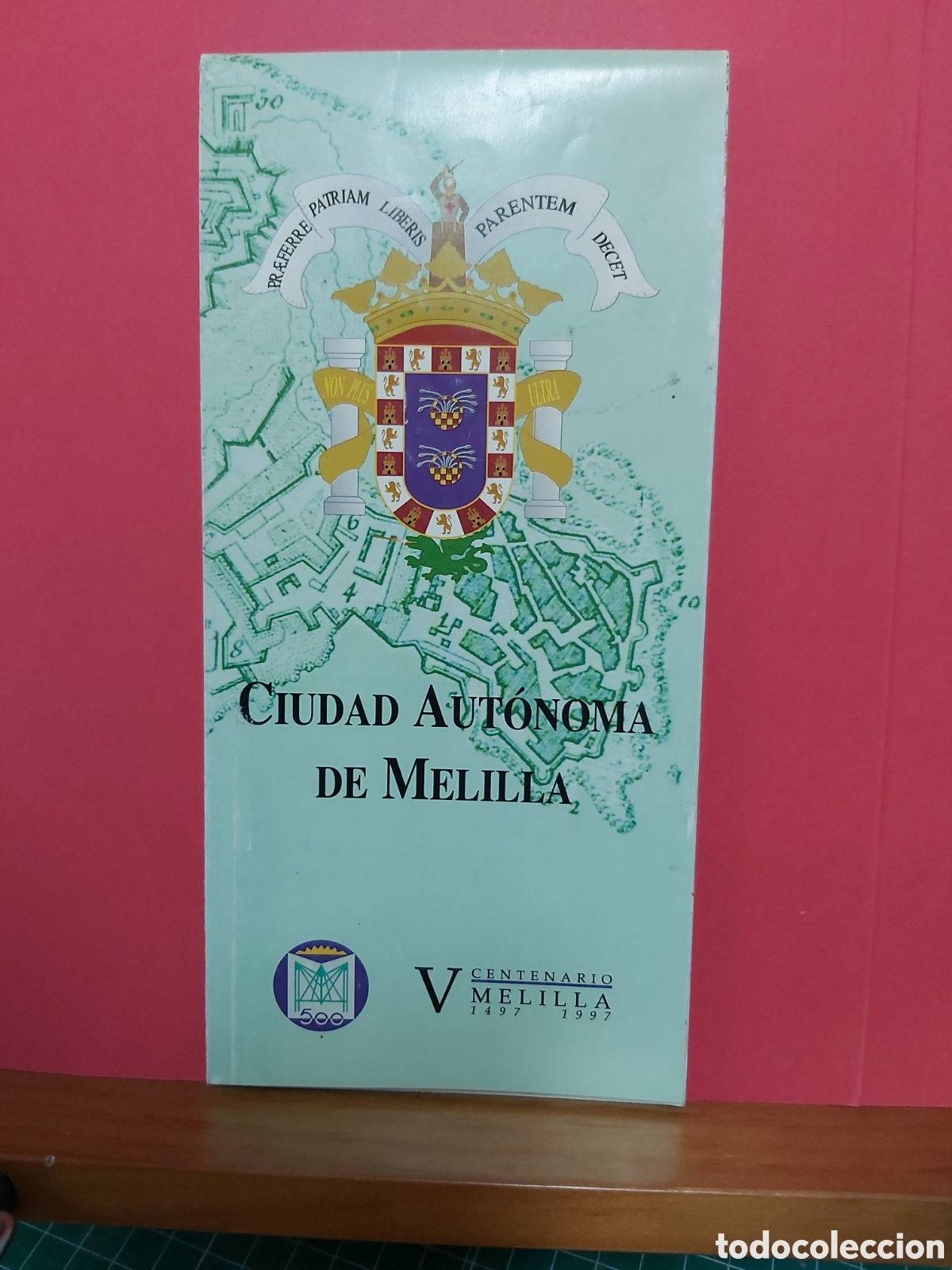 Folhetos de turismo: * MELILLA * FOLLETOS DE TURISMO CIUDAD AUTONOMA DE MELILLA * PLANO DEL CENTRO URBANO *