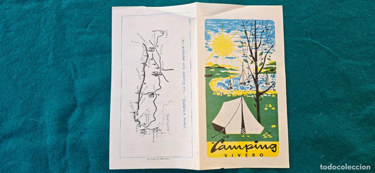 Folletos de turismo: FOLLETO CAMPING VIVERO - PROVINCIA DE LUGO