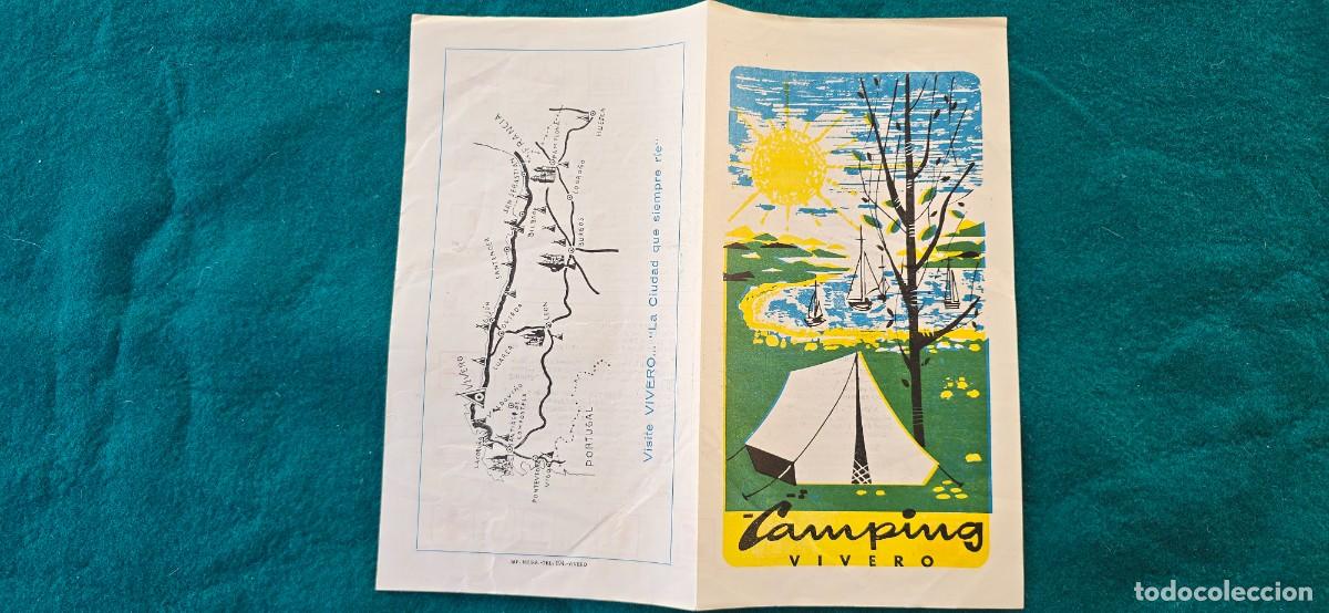 Folletos de turismo: FOLLETO CAMPING VIVERO - PROVINCIA DE LUGO