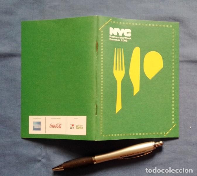 Brochures de tourisme: librito NYC Restaurant Week Summer 2008