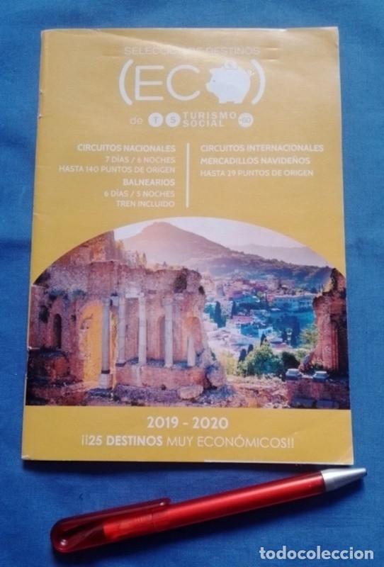 Tourismusbrosch&uuml;ren: folleto eco turismo social 2019-2020