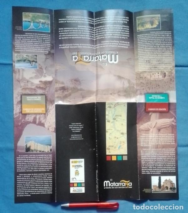 Travel Brochures: folleto Comarca del Matarra&ntilde;a