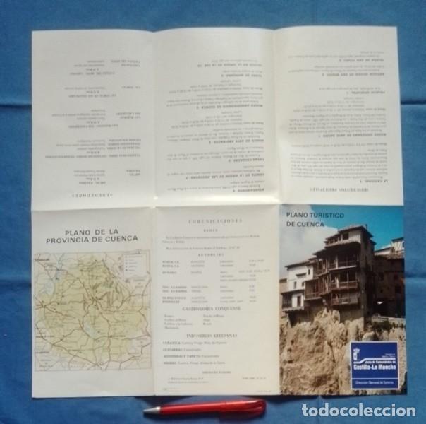 Travel Brochures: folleto Plano Turistico de Cuenca