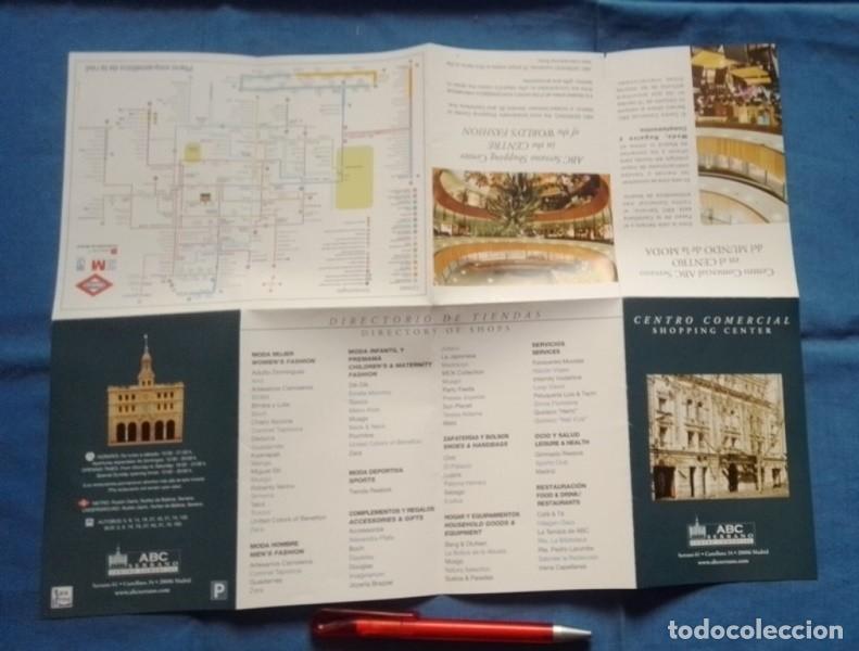 Tourismusbrosch&uuml;ren: folleto Centro Comercial ABC Serrano
