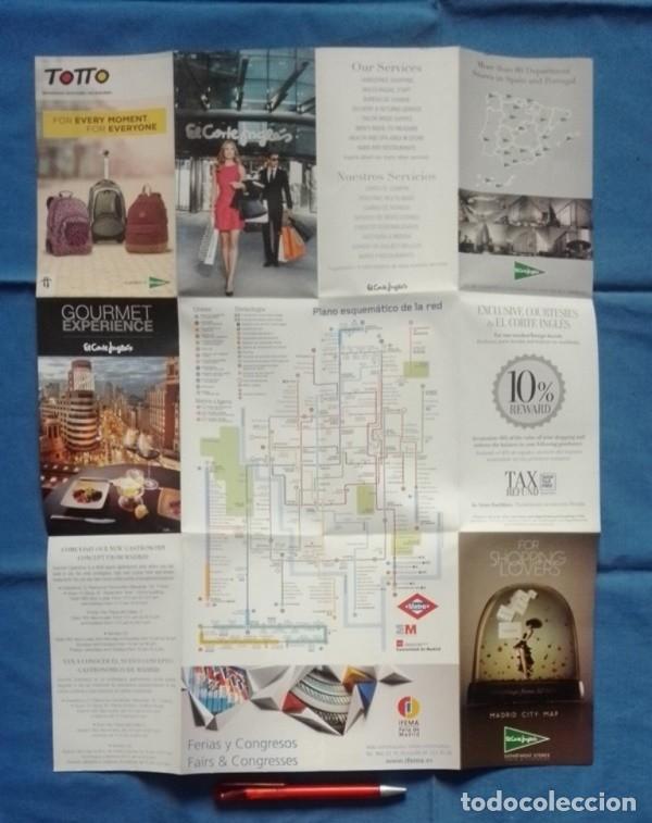 Travel Brochures: folleto Madrid City Map