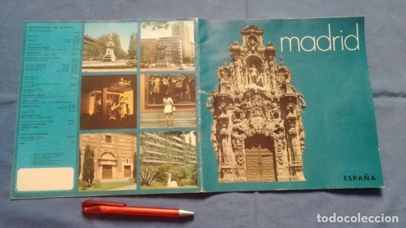 Folhetos de turismo: Libreto Madrid Espa&ntilde;a
