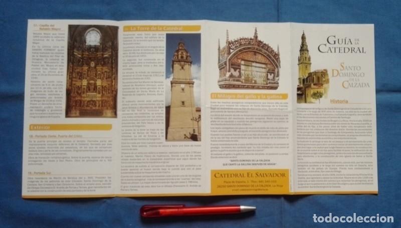 Folhetos de turismo: folleto Guia Catedral Santo Domingo de la Calzada