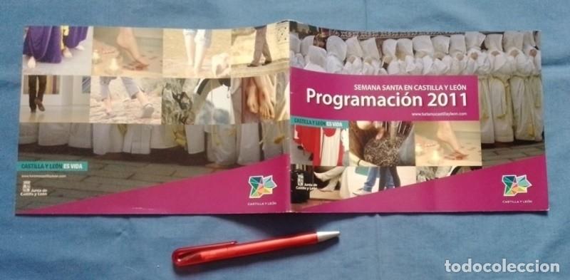 Travel Brochures: folleto Semana Santa Castilla y Leon Programacion 2011