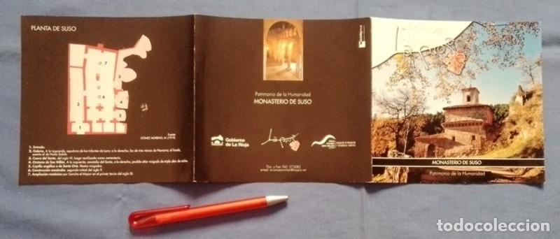 Folletos de turismo: folleto Monasterio de Suso La Rioja