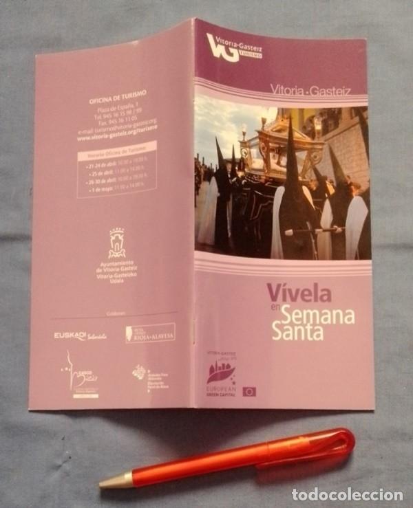 Tourismusbrosch&uuml;ren: folleto Vivela en Semana Santa Vitoria Gasteiz