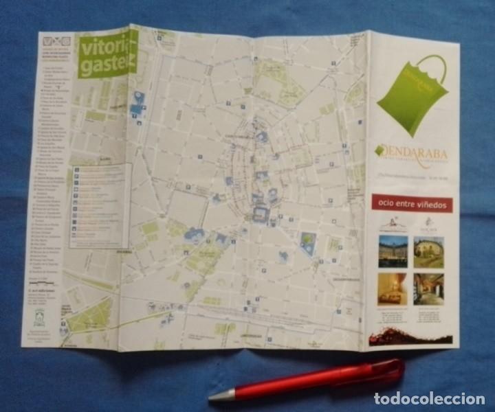 Tourismusbrosch&uuml;ren: folleto plano Vitoria Gasteiz