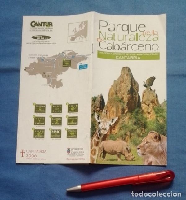 Travel Brochures: folleto Parque de la Naturaleza de Cabarceno Cantabria