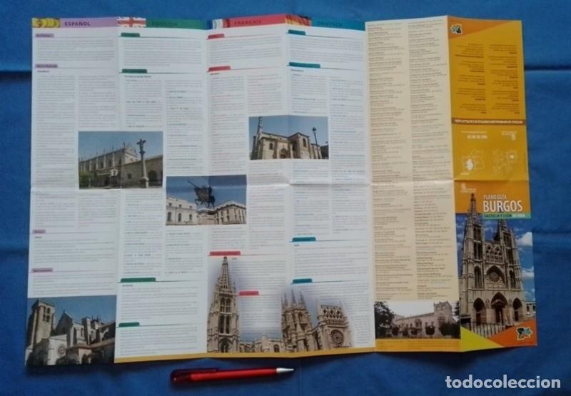 Tourismusbrosch&uuml;ren: folleto Plano Guia Burgos Castilla y Leon es vida