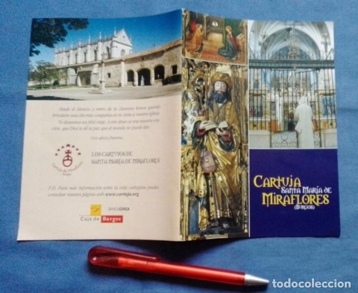 Travel Brochures: folleto Cartuja Santa Maria de Miraflores Burgos