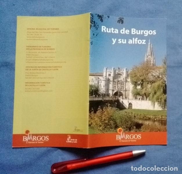 Tourismusbrosch&uuml;ren: folleto Ruta de Burgos y su alfoz