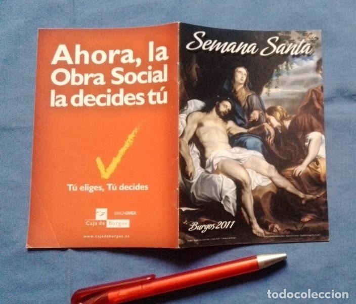 Tourismusbrosch&uuml;ren: librito Semana Santa Burgos 2011