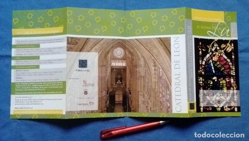 Tourismusbrosch&uuml;ren: folleto Proyecto Cultural el Sue&ntilde;o de la Luz Catedral de Leon