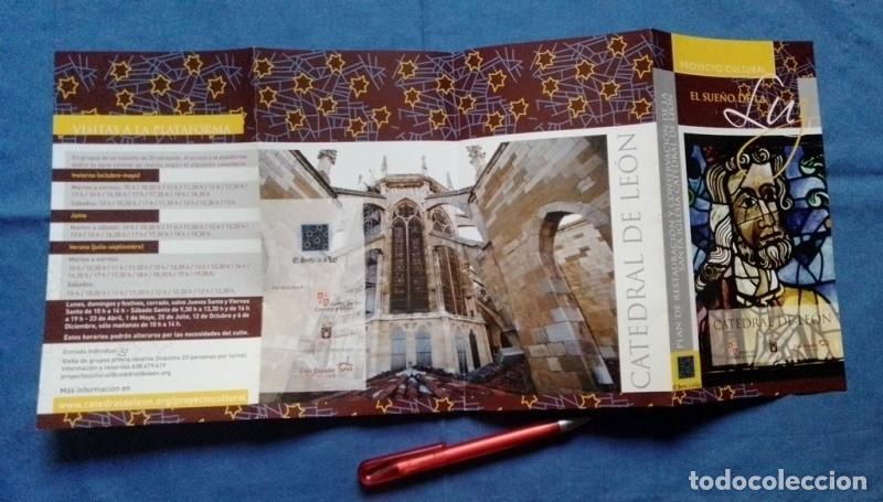 Tourismusbrosch&uuml;ren: folleto Proyecto Cultural el Sue&ntilde;o de la Luz Catedral de Leon