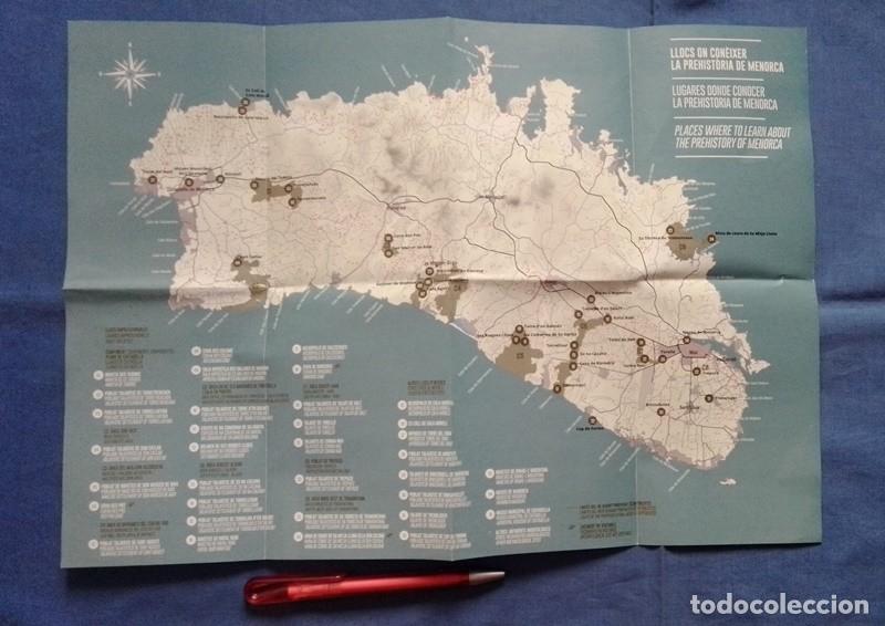 Folletos de turismo: folleto Mapa de Menorca - Foto 2