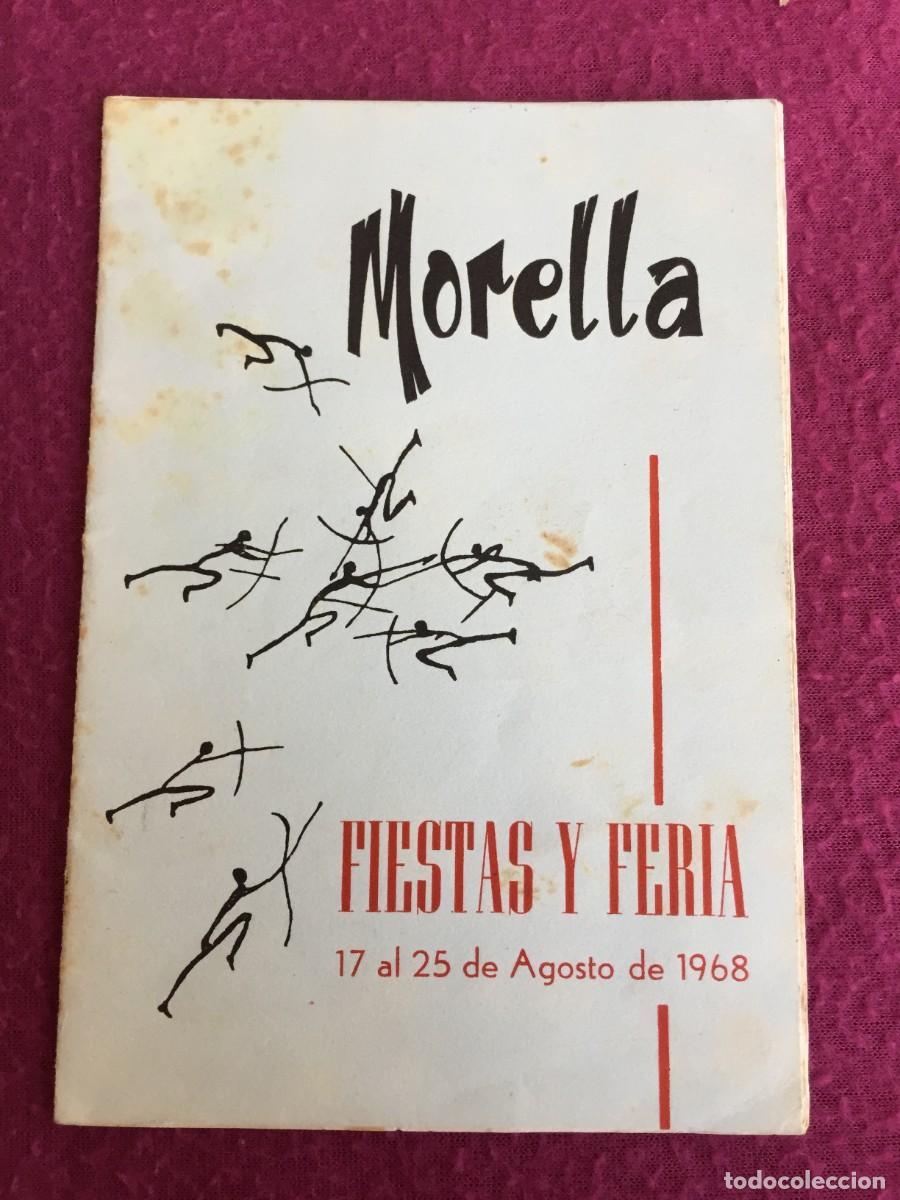 Travel Brochures: MORELLA - CASTELLON - PROGRAMA DE FIESTAS Y FESTEJOS 1968