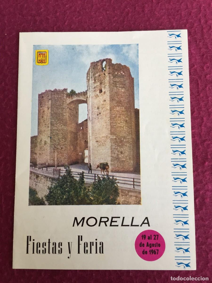 Travel Brochures: MORELLA - CASTELLON - PROGRAMA DE FIESTAS Y FESTEJOS 1967