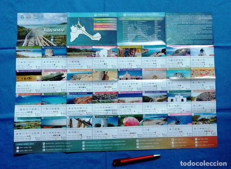 folleto mapa Formentera