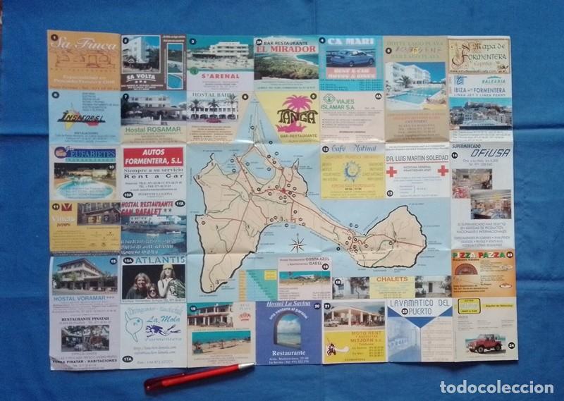 Tourismusbrosch&uuml;ren: folleto mapa Ibiza Formentera