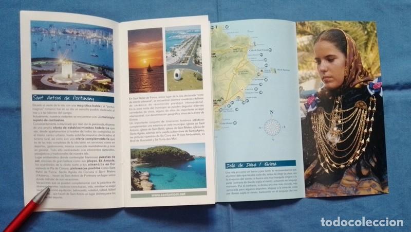 Folletos de turismo: folleto mapa Ibiza isla - Foto 2