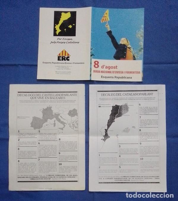 Tourismusbrosch&uuml;ren: folleto 8 d'agost Ibiza